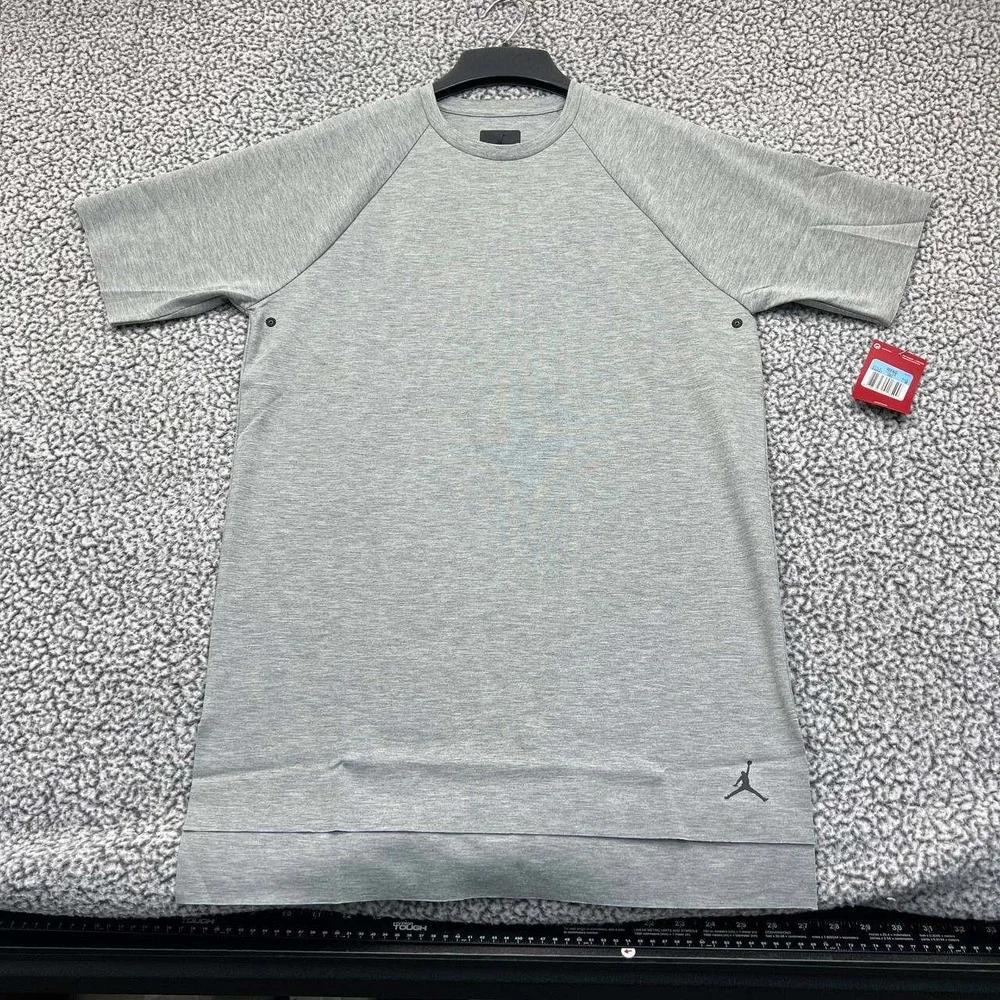Air Jordan Shirt‎ Men Medium Gray Jumpman Short Sleeve Crew Neck New M